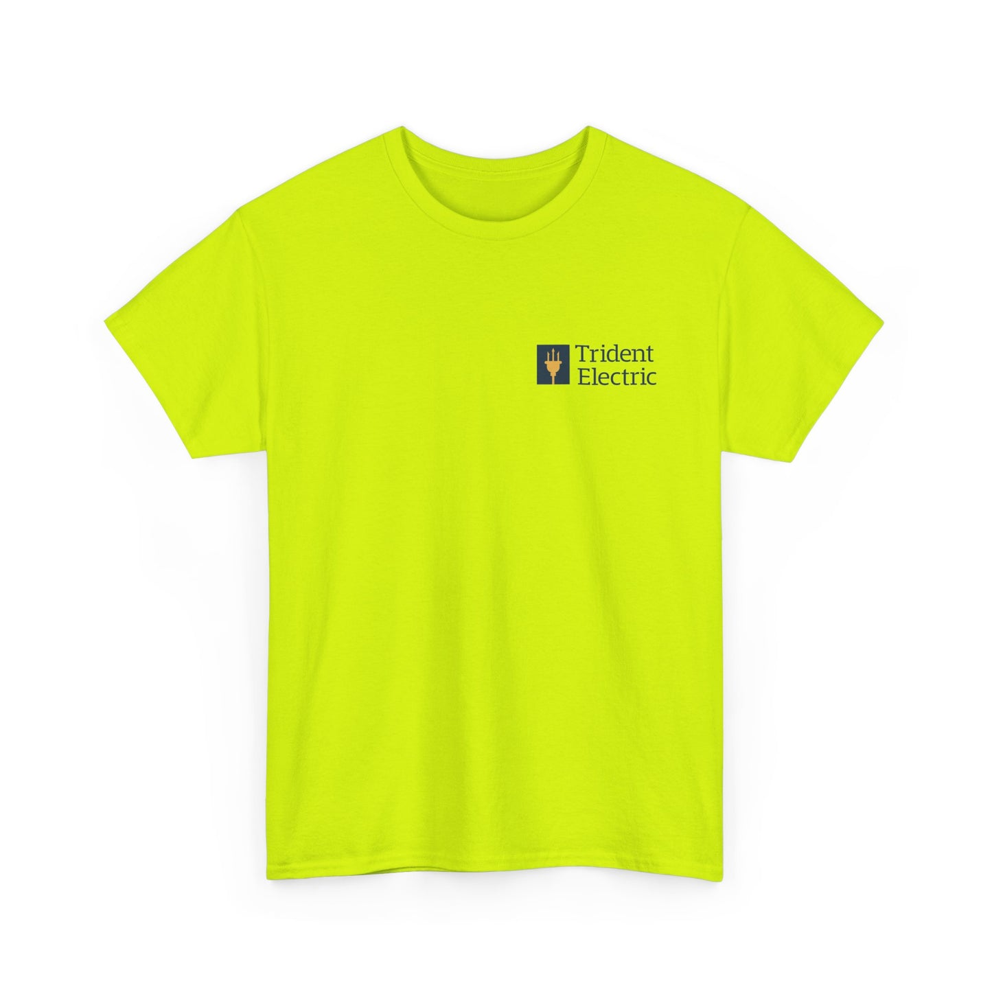 High-Visibility Work T-Shirt for Construction and Safety, Unisex Heavy Cotton Tee Featuring NECA and Trident Electric, Comfortable and [...]