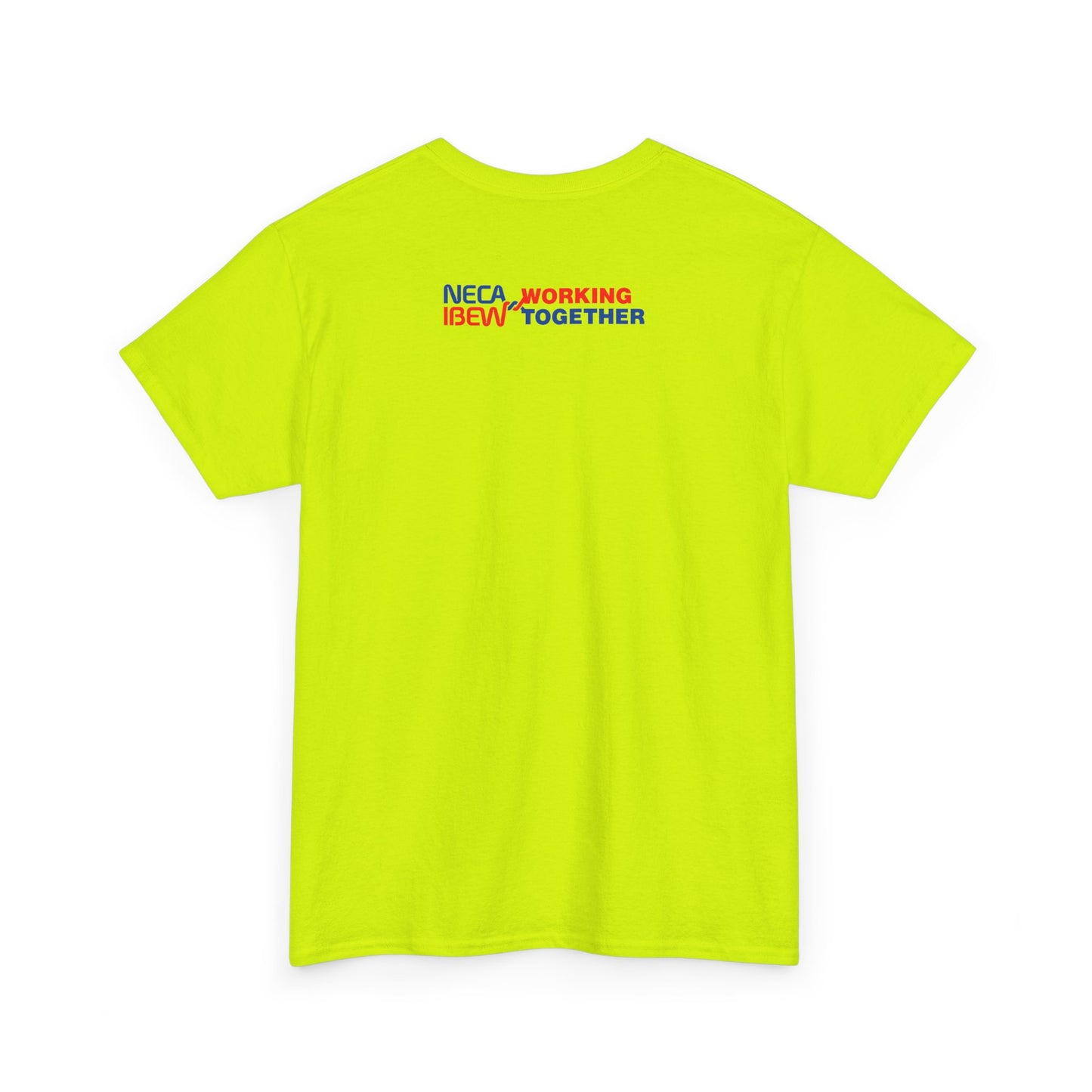 High-Visibility Work T-Shirt for Construction and Safety, Unisex Heavy Cotton Tee Featuring NECA and Trident Electric, Comfortable and [...]