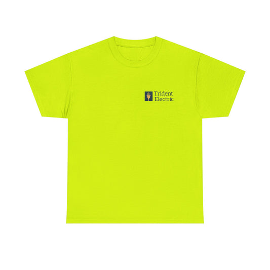 High-Visibility Work T-Shirt for Construction and Safety, Unisex Heavy Cotton Tee Featuring NECA and Trident Electric, Comfortable and [...]