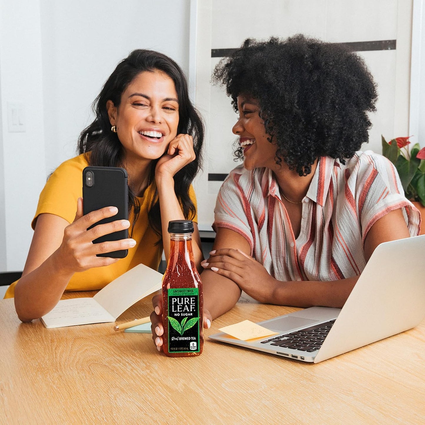 Iced Tea, Unsweetened Real Brewed Tea, Zero Sugar & Zero Calories, 18.5 Fl Oz (Pack of 12)